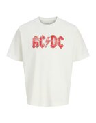 Jack  Jones Tricou JACK &JONES AC DC Crew Neck 50198 - Alb