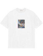 Jack  Jones Tricou JACK &JONES Avira AOP Crew 46518 - Alb