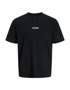 Jack  Jones Tricou JACK &JONES Costance Minimal Text 48849 - Negru