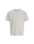 Jack  Jones Tricou JACK &JONES Costance Minimal Text 48859 - Gri deschis
