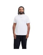 Jack  Jones Tricou JACK &JONES Cover Script Back PLS 50192 - Alb