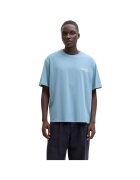 Jack & Jones Tricou JACK &JONES Crest Back Print 53469 - Albastru deschis