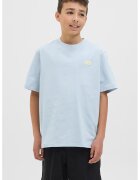 Jack  Jones Tricou lejer din amestec de bumbac organic - Albastru azur