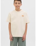 Jack & Jones Tricou lejer din amestec de bumbac organic - Crem