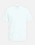 Jack  Jones Tricou Polo barbati Jack Jones - 12269338 - Bumbac/Poliester - Alb - Alb