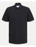 Jack  Jones Tricou Polo barbati Jack Jones - 12269338 - Bumbac/Poliester - Negru - Negru