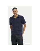 Jack  Jones Tricou polo barbati Jack Jones - 12273012 - Bumbac - Bleumarin - Bleumarin