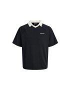 Jack  Jones Tricou polo barbati Jack Jones - 12276758 - Poliester - Negru - Negru