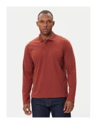 Jack & Jones Tricou polo barbati maro - bumbac
