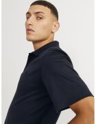 Jack  Jones Tricou polo din amestec de bumbac organic - Albastru ultramarin