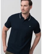 Jack  Jones Tricou polo din amestec de bumbac pique - Bleumarin