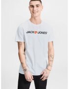 Jack & Jones Tricou slim fit cu imprimeu logo Classic - Alb