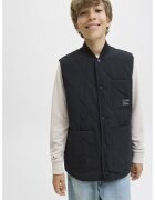 Jack  Jones Vesta matlasata cu capse - Negru