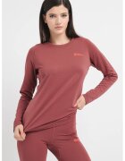 Jack Wolfskin Bluza cu decolteu la baza gatului Infinite Warm - Violet