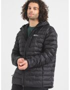 Jack Wolfskin Geaca cu fermoar si logo - Negru