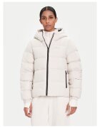 Jack Wolfskin Geaca de puf dama bej - fabricata din materiale usoare
