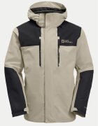 Jack Wolfskin Geaca pentru barbati - 1108373 4030 - poliester - bej/negru