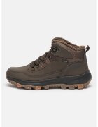 Jack Wolfskin Ghete mid-cut impermeabile Everquest Texapore - Maro inchis