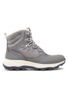 Jack Wolfskin Ghete si bocanci sport dama 301222514 - Piele naturala/Textil - Gri
