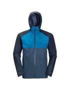 Jack Wolfskin Jacheta sport barbati - Mount Isa - poliester - albastru -