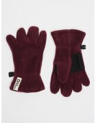 Jack Wolfskin Manusi din material fleece cu model uni - Violet pruna