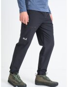 Jack Wolfskin Pantaloni cu finisaj rezistent la apa pentru ski Prelight Trail - Negru