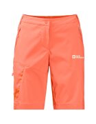 Jack Wolfskin Pantaloni scurti trekking dama Glastal-Portocaliu-