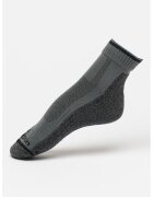 Jack Wolfskin Sosete scurte cu logo pentru drumetii - Gri inchis