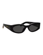 JACQUEMUS Ochelari de soare cat-eye - Negru