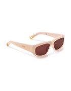 JACQUEMUS Ochelari de soare dama JAC2C2SUN - bej - plastic