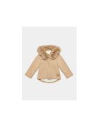 Jamiks Geaca fete - 303279387 - Poliamida/Bumbac - Bej - Bej