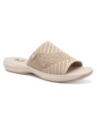 Jana Shoes Jana Papuci de damă de culoare pudrat Jana - cu partea superioară elastică 27262-44-520- 07552