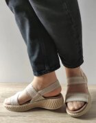 Jana Shoes Sandale Casual Dama Jana 28760-44 Bej - Bej - Bej