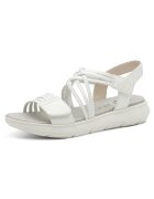 Jana Shoes Sandale dama 8 28766 42 - Alb