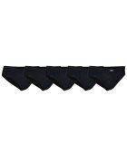 jbs Set de chiloti cu logo- 5 perechi - Negru