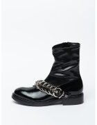 Jeffrey Campbell Ghete de piele si piele ecologica Britain-Lo