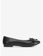 JENNY Balerini 5904862329000 - Piele ecologica - Negru - Negru