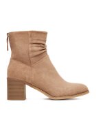 JENNY Botine dama - bej - textil - Bej