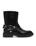 JENNY Botine dama CEO-90075 - Textil - Negru