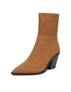 JENNY Botine dama CEO-HY23222S-1 - Textil - Bej