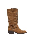 JENNY Cizme dama CEO-HY5734S-1 - Textil - Maro