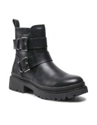 Jenny Fairy Botine dama - 5904862186313 - Piele ecologica - Negru - Negru