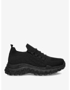 Jenny Fairy Pantofi dama 5905588581673 - Textil - Negru - Negru