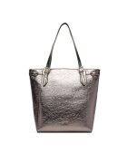 JENNY Geanta dama model C-JNY-M-020-08 - argintie - din material textil