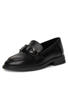 JENNY Mocasini dama negru - tesatura