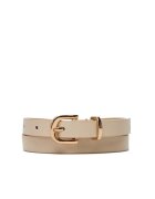 JENNY tesatura bej curea femeie bej 4W2-012-SS25 pentru femei