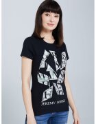 Jeremy Meeks Tricou din amestec de bumbac organic cu imprimeu grafic