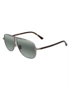 Jimmy Choo Ochelari de soare barbati argintii - lentile verzi - dimensiune 61x08x150mm - set cu etui original