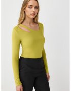 JIMMY KEY Bluza cu decupaj - Verde masliniu