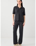 JIMMY KEY Bluza cu guler ascutit - Gri antracit